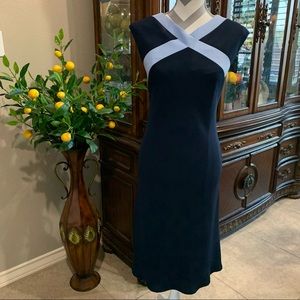 Amanda Smith | formal navy blue dress | size 6